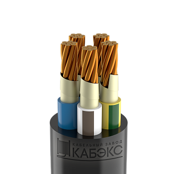 Кабель силовой безгалогенный ППГнг(А)-FRHF 5х50 мк(N,PE)-1 Кабэкс ТХМ00343365