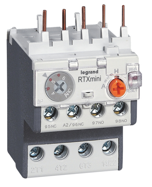 Legrand CTX3 Реле тепловое RTX мини 1.6...2.5A для мини-контакторов 417086