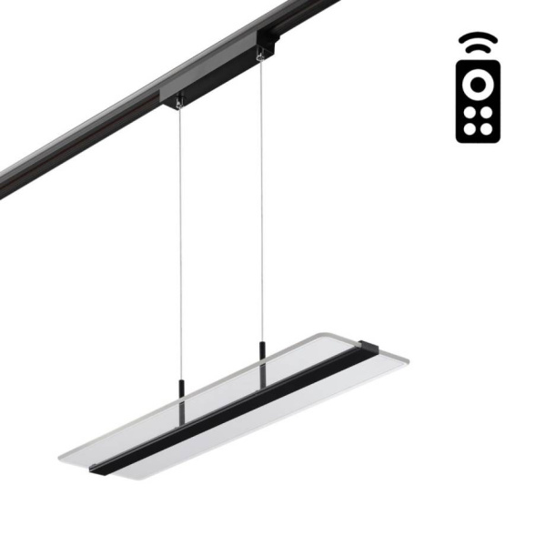 Novotech 358996 PORT NT23 000 Однофазный трёхжильный трековый светильник диммир. со сменой цв.т-ры, пульт в комплект не входит IP20 LED 3000~6000К 30W