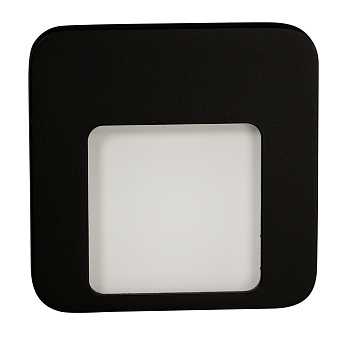 Zamel Светильник MOZA Черный/Тепл.бел. в монт.коробку, 230V AC с встр. радиоприемником 01-224-62