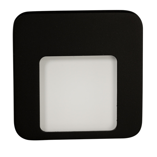 Zamel Светильник MOZA Черный/Тепл.бел. в монт.коробку, 230V AC с встр. радиоприемником 01-224-62