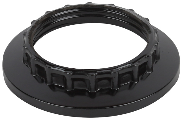 ЭРА ACS KLC-E27-BAK-BL-IND Черный Кольцо для патрона E27 бакелит