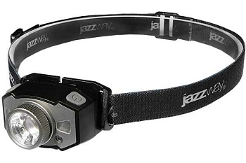 Jazzway Фонарь налобный Фонарь AccuH1-L5WZ-bk (черно-сер.) .5036642