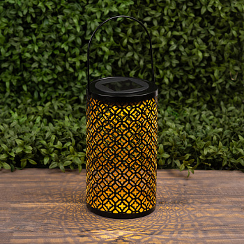 ЭРА Светильник уличный ERASF22-44 на солнечных батареях садовый Орнамент 19 см