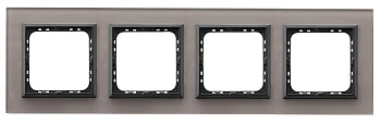 Ospel Sonata Стекло Серое Рамка 4-ая R-4RGC/41/25