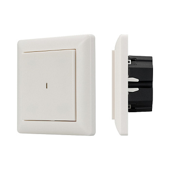 Arlight Панель Knob SR-KN0100-IN White (KNX, DIM) (-) 023844