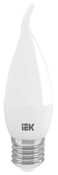 IEK Лампа светодиодная ECO CB35 свеча на ветру 7Вт 230В 3000К E27 Купить IEK Лампа светодиодная ECO CB35 свеча на ветру 7Вт 230В 3000К E27