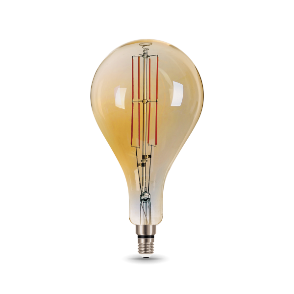 Купить Gauss Лампа Filament А160 8W 780lm 2400К Е27 golden straight LED 149802008