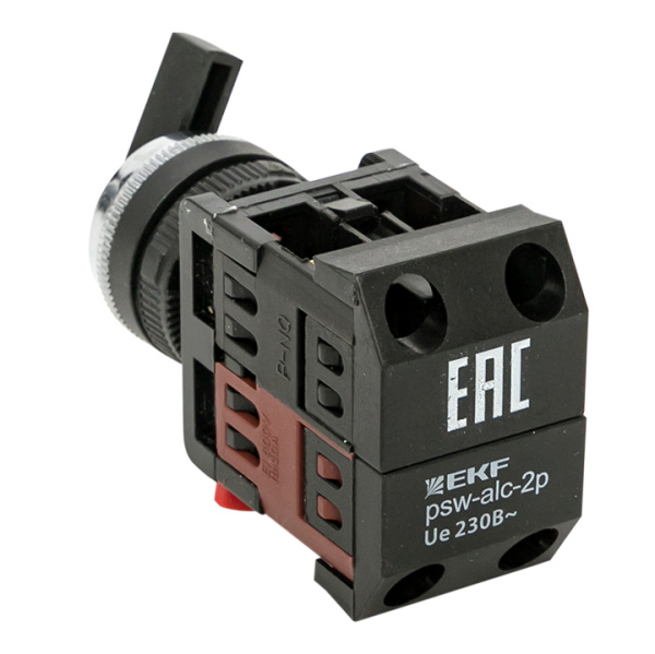 Купить EKF PROxima Переключатель АLС-22 2P черный NO+NC psw-alc-2p