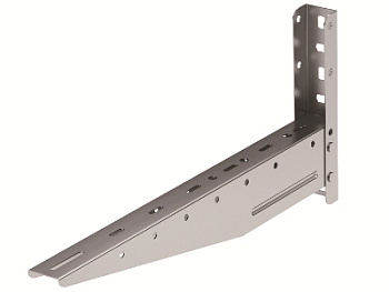 DKC Консоль с опорой ML осн.500 мм, цинк-ламельная