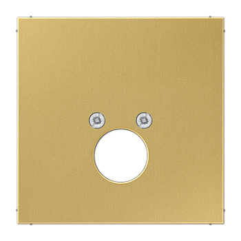 JUNG крышка для разъема акустических систем, латунь Classic ME2962-1C