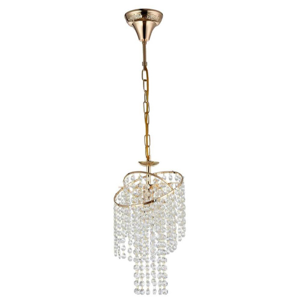 Freya Crystal Picolla Золото Подвесной светильник E14 40W FR1129-PL-01-G