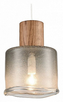 VELANTE 382-526-01 Подвес Натуральный камень/Дымчатый E27 1*40W