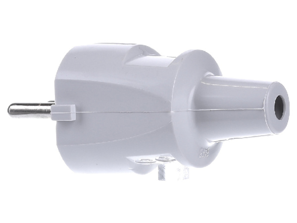 Купить ABL Вилка с/з ПВХ, 16A, 2P+E, 250V, (серый) 1418060