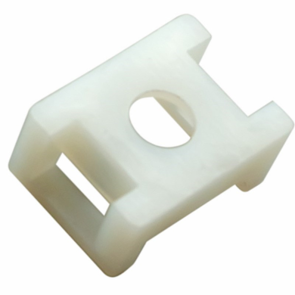 Площадка для крепления стяжки (ПС-2) 22x16 мм, белая, упаковка 10 шт. Rexant 07-2102-10