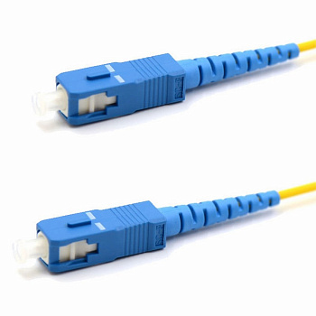 Патч-корд оптический соединительный (SM), 9/125 (OS2), SC/UPC-SC/UPC, (Simplex), LSZH, 1м Rexant 50-2000