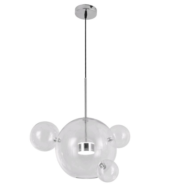 Kink Light 07545-4,21(02) Подвес Галла прозрачный (цвет корпуса хром) w40*45 h200 Led 14W (4000K) Kink Light 07545-4,21(02) Подвес Галла прозрачный (цвет корпуса хром) w40*45 h200 Led 14W (4000K)