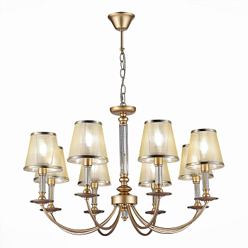 Evoluce SLE1115-203-08 Люстра подвесная розовое золото/Розовое золото E14 8*60W