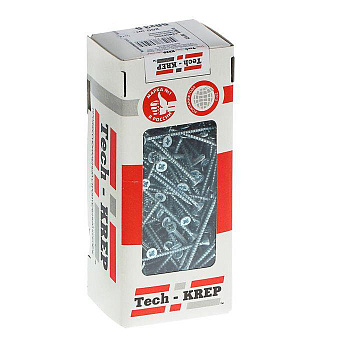 Tech-Krep Саморезы универсальные  50х3,5 мм (200 шт)  оцинкованные - коробка с ок. Tech-Kr 102175