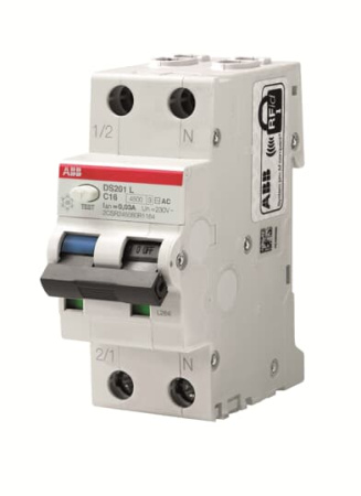 ABB Выключатель автоматический дифференциального тока DS201 L C16 A10 2CSR245180R0164