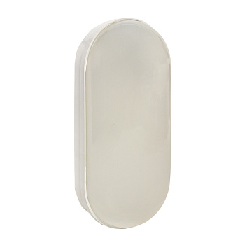 EKF PROxima Светильник светодиодный ЖКХ овал ДПО-2005 12Вт 4000K IP65