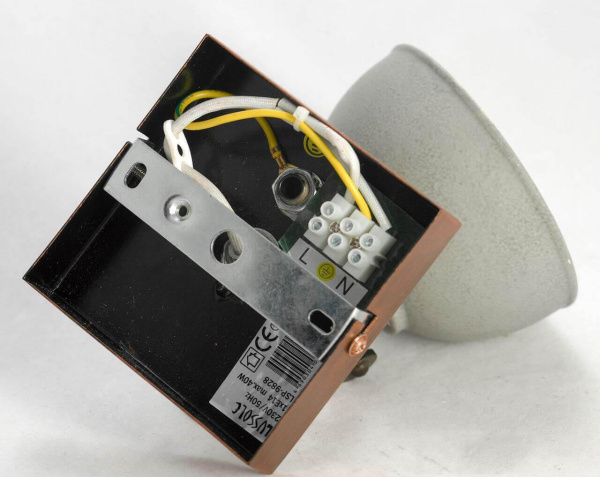 Купить Lussole LOFT Металл Медный /  Металл Светильник настенно-потолочный E14 40W LSP-9828