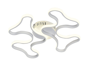 Ambrella Потолочный светодиодный светильник FL355/2 WH белый 54W 4200K 530*430*60 (Без ПДУ)