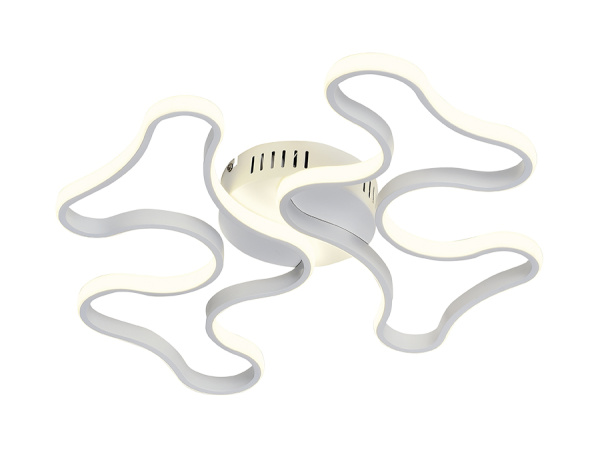 Ambrella Потолочный светодиодный светильник FL355/2 WH белый 54W 4200K 530*430*60 (Без ПДУ)