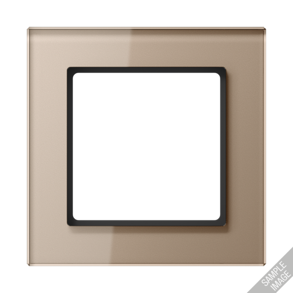 Купить JUNG A creation Стекло Шампань Рамка 4-ая AC584GLCH