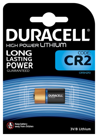 Duracell 5003396 Литиевая батарейка для фотоаппаратов CR2 ULTRA B0001378