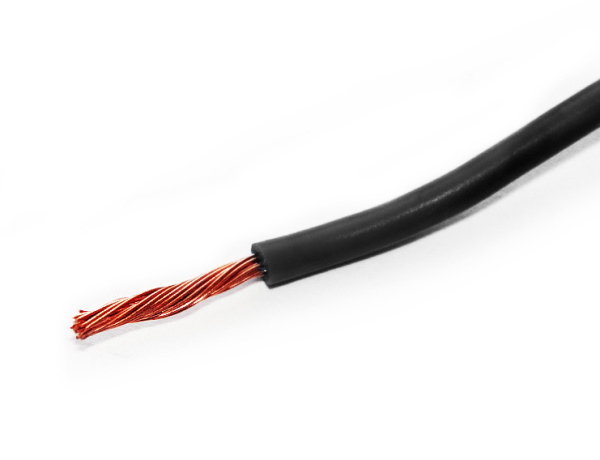 Купить Провод одножильный медь ПуГВ (ПВ3) 4мм² ГОСТ ПуГВ 4 черн.