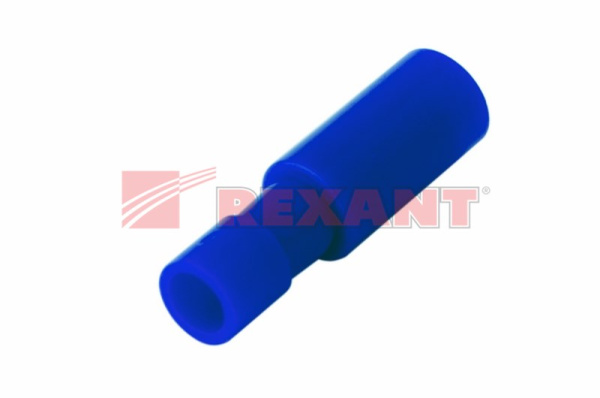 Купить Разъем ШТЕКЕРНЫЙ полностью изолированный гнездо - 4мм 1.5-2.5мм² (РШПи-м 2.5-4 / РШИм 2-5-4) красный Rexant 08-0271