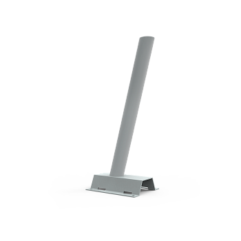 Gauss Кронштейн для уличных светильников на столб под бандажную ленту 122*150*400 D38мм 903265501