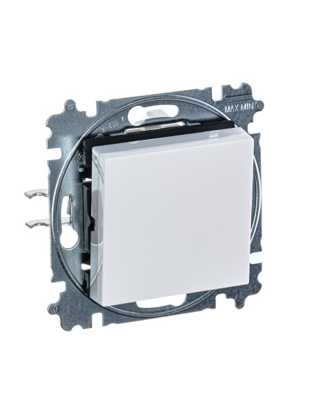 Купить ABB EPJ Levit белый / ледяной Выключатель кнопочный 1-клавишный 2CHH599145A6001