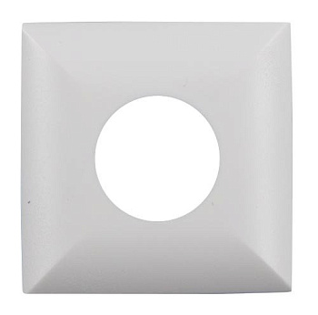 BEG Квадратная декоративная рамка для датчиков серии PD9, размеры 45 x 45 x 2,6 мм, белый 92993