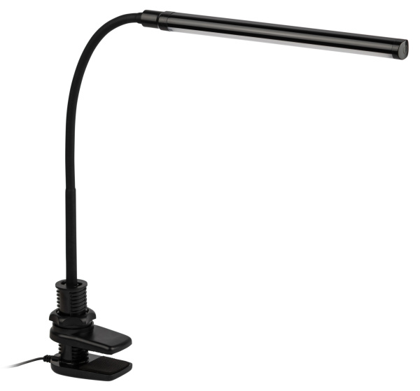ЭРА Настольный светильник NLED-509-8W-BK светодиодный на струбцине черный