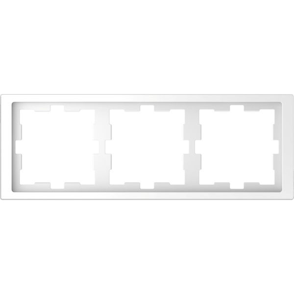 SE Merten D-Life Белый Лотос Рамка 3-ая MTN4030-6535