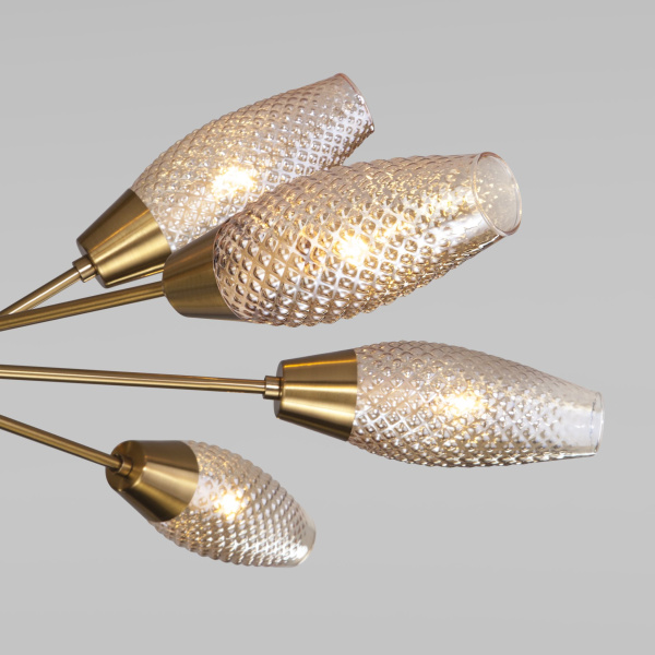 Купить Eurosvet 60140/12 Светильник потолочный золото a055496