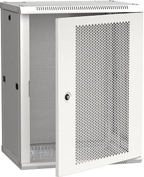 IEK LINEA W ITK Шкаф LINEA W 18U 600x450 мм дверь, перфорированная, RAL7035 LWR3-18U64-PF