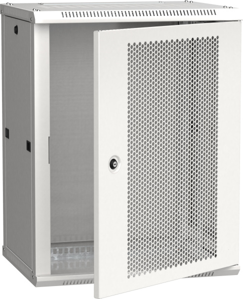 IEK LINEA W ITK Шкаф LINEA W 18U 600x450 мм дверь, перфорированная, RAL7035 LWR3-18U64-PF