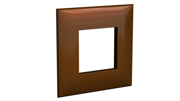 Купить DKC Рамка "Avanti", "Карамельный жемчуг", 1 пост (2 мод.)