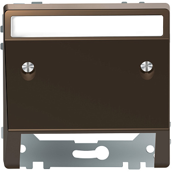 SE Merten D-Life Мокко Накладка центральная наклонная MTN4540-6052