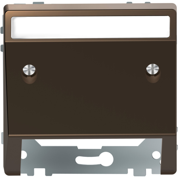 SE Merten D-Life Мокко Накладка центральная наклонная MTN4540-6052