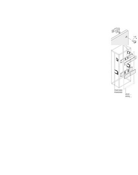 ABB Комплект горизонт.уст. T6 3P FIX W=600мм 1STQ007877A0000