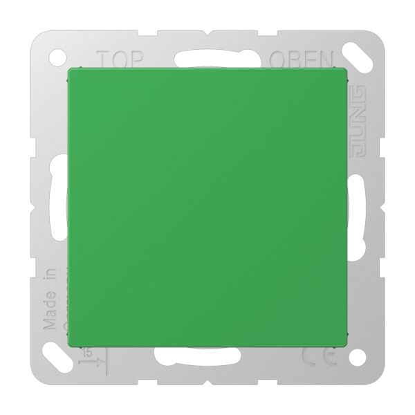 JUNG Крышка без отверстий зеленый A594-0GN