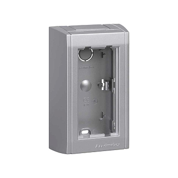 Simon Connect Алюминий Коробка Cima Pro в сборе для наружного монтажа на 1 Cima-модуль SBC100-8