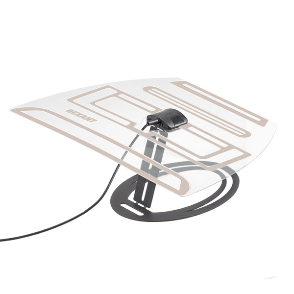 Антенна комнатная «Активная» для цифрового телевидения DVB-T2 Ag-701 Rexant 34-0701
