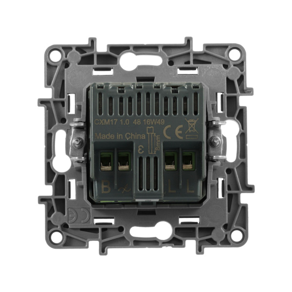 Купить Legrand Etika Алюминимй Светорегулятор поворотный, 300Вт, без нейтрали 672419