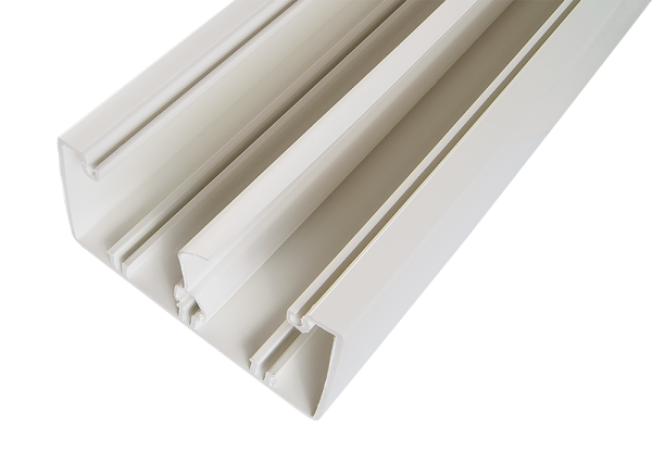 Купить SPL Кабель-канал 100x50 мм 2 метра с крышкой белый (638081 - SPL - 100001S)