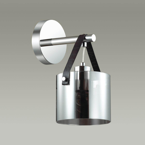 Lumion 3716/1W LN18 132 хром/дымчатый Бра E27 60W 220V VALARIE Купить Lumion 3716/1W LN18 132 хром/дымчатый Бра E27 60W 220V VALARIE